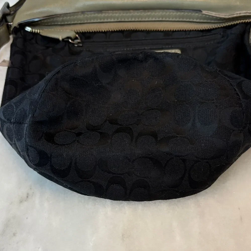 Coach Bag Purse Handbag Leather Bleecker Grommets Mini Duffel Bag Pocketbook